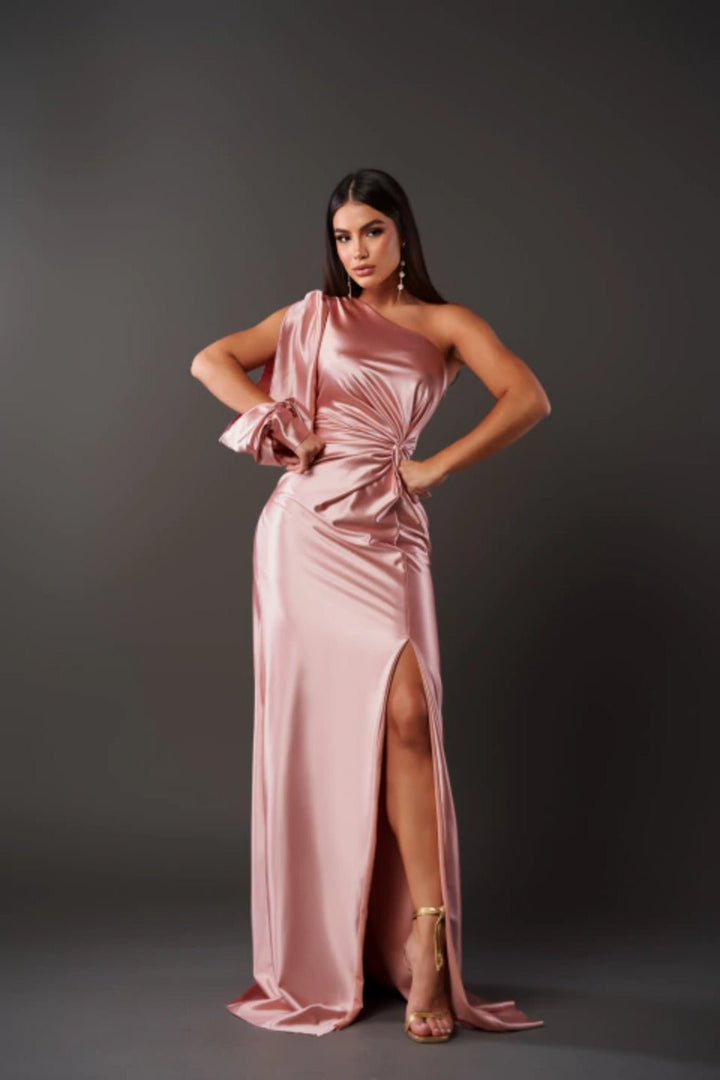 Drune | Elegante Maxikleid aus Fließendem Stoff
