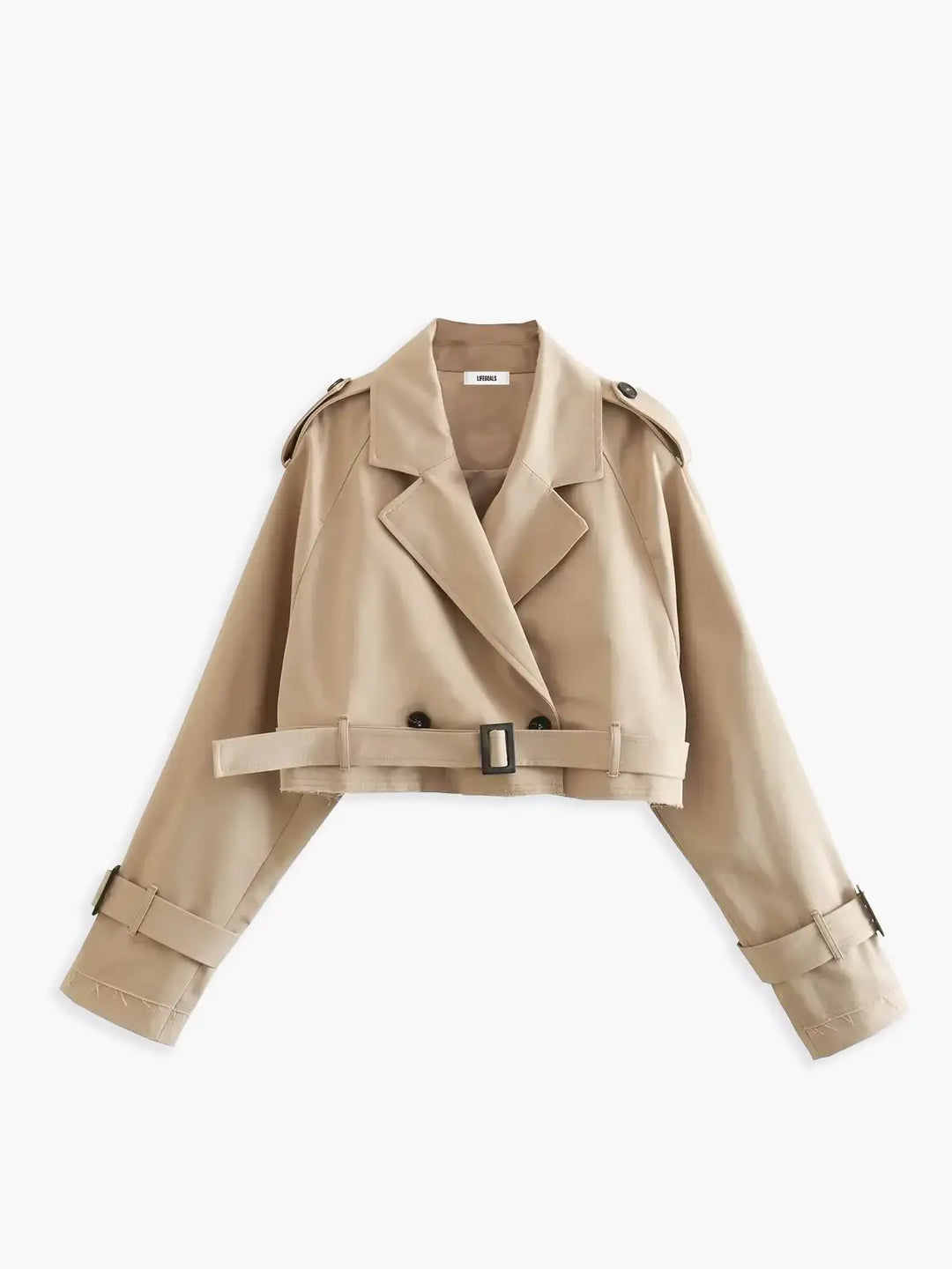 Drune | Kürzer Trenchcoat