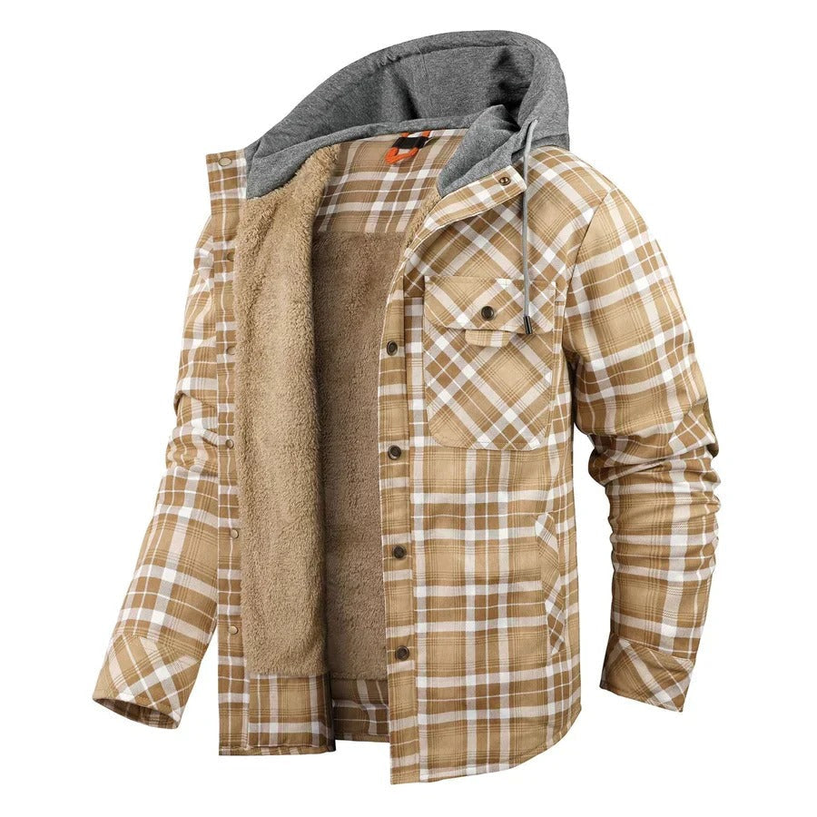 Drune | Weiche Flanelljacke Mit Herbstlicher Wärme Für Herren