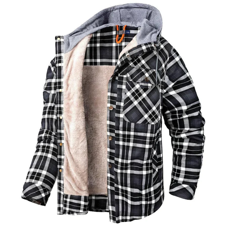 Drune | Weiche Flanelljacke Mit Herbstlicher Wärme Für Herren