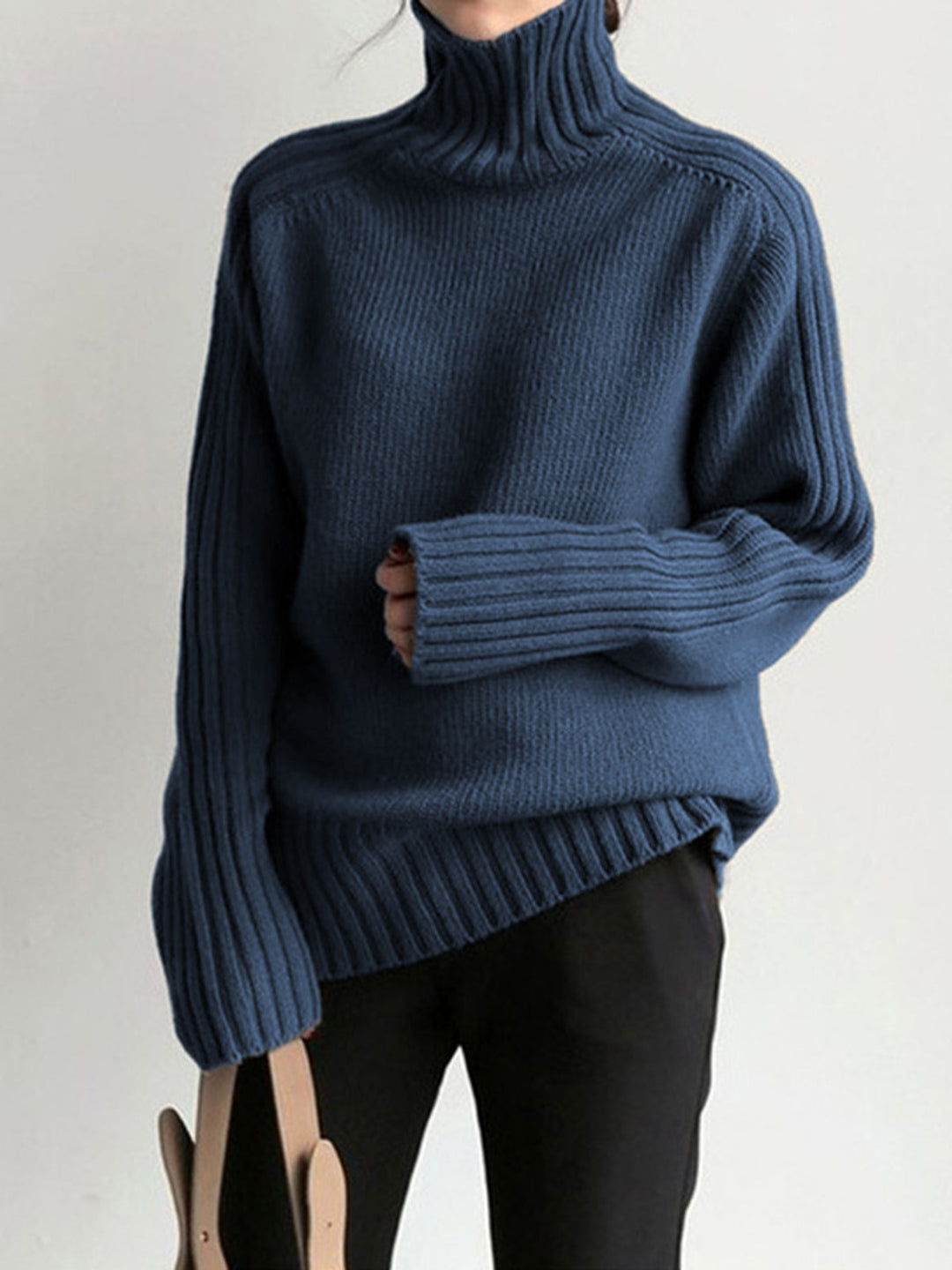 Drune | Klassischer Rollkragenpullover für Damen