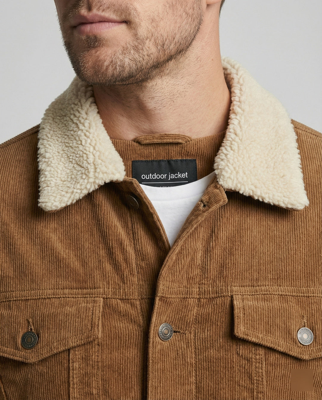 Drune | Cordjacke für Herren