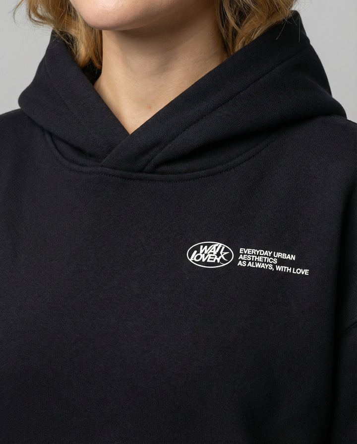 Damen Übergröße Kapuzenpulli