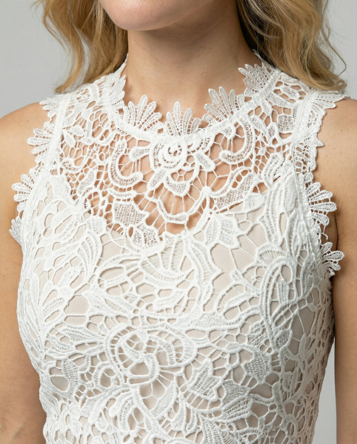 Drune | Elegante Chiffon Maxikleid