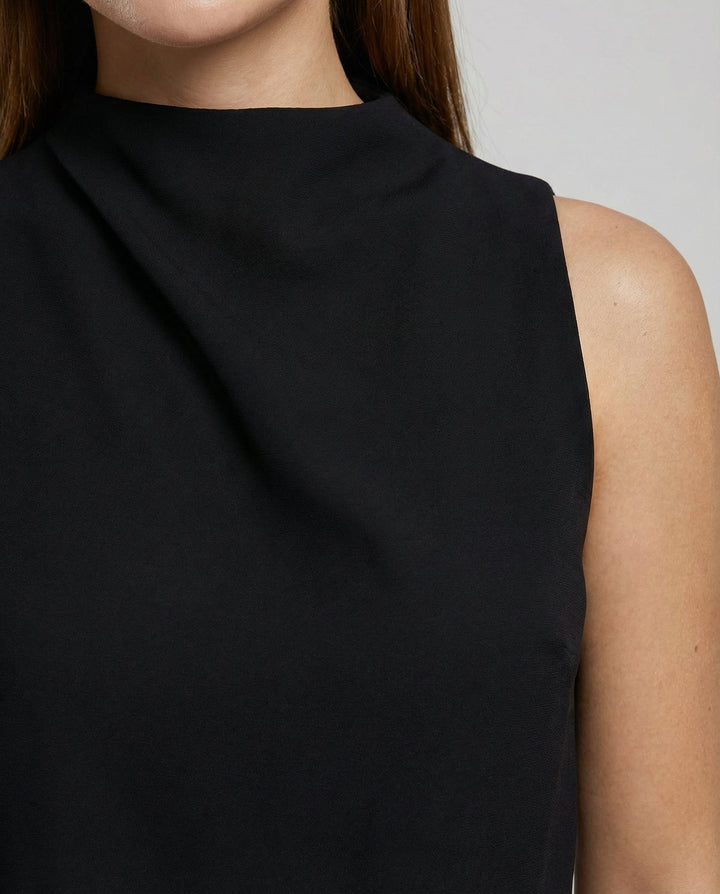 Eleganter Jumpsuit mit Rundhalsausschnitt für Alltag & Besondere Anlässe | Drune