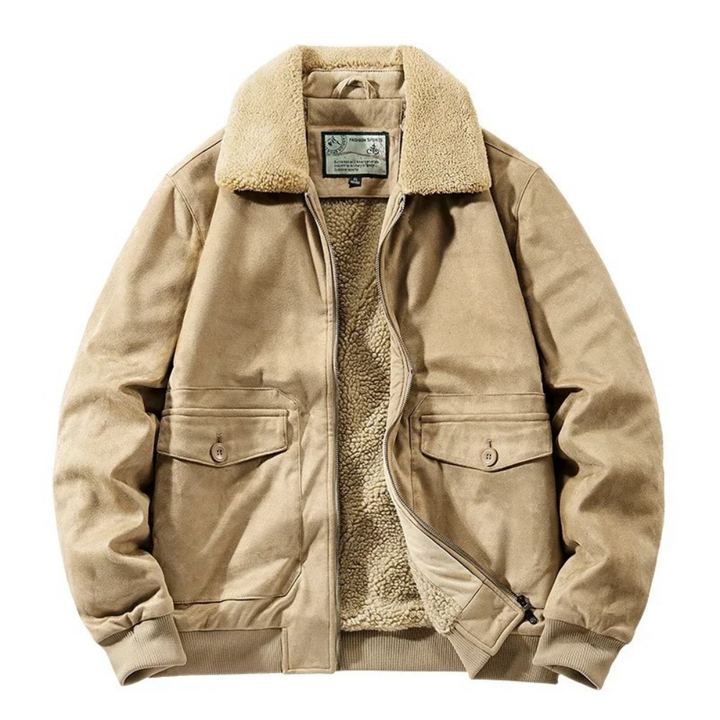 Drune | Thicken Fleece Bomberjacke