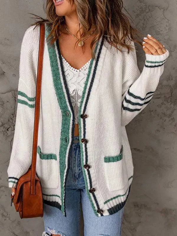 Drune | Pullover Strickjacke
