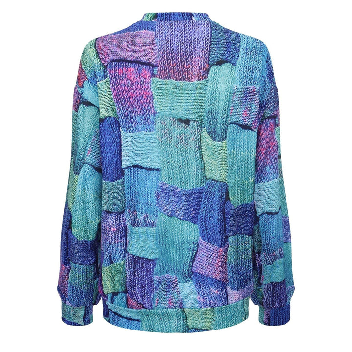 Drune | Buntes Sweatshirt mit einzigartigem Design