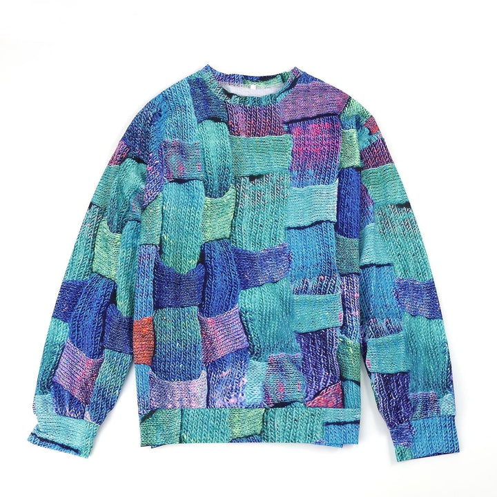 Drune | Buntes Sweatshirt mit einzigartigem Design