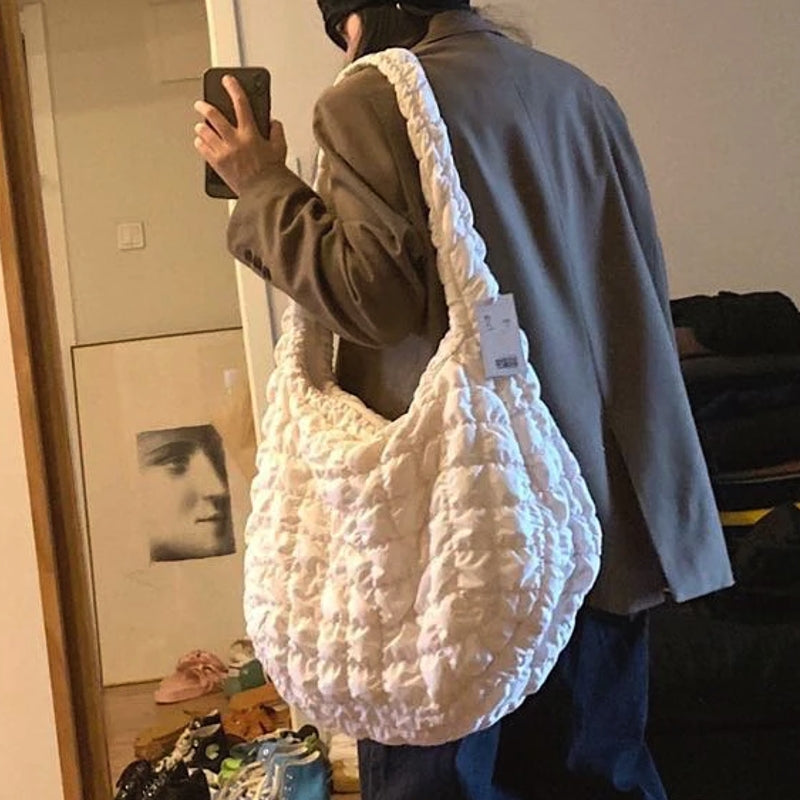 Drune | Große Kapazität Tasche Damenmuster Wolke Handtasche