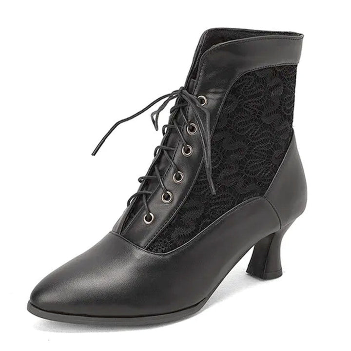 Drune | Damen Stiefeletten Leder Schnürschuhe Moderne Schuhe