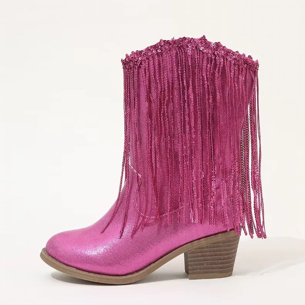 Drune | Tupsut Rosa Elegante Britannia Prinzessin Kinder Stiefel