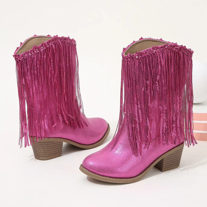 Drune | Tupsut Rosa Elegante Britannia Prinzessin Kinder Stiefel