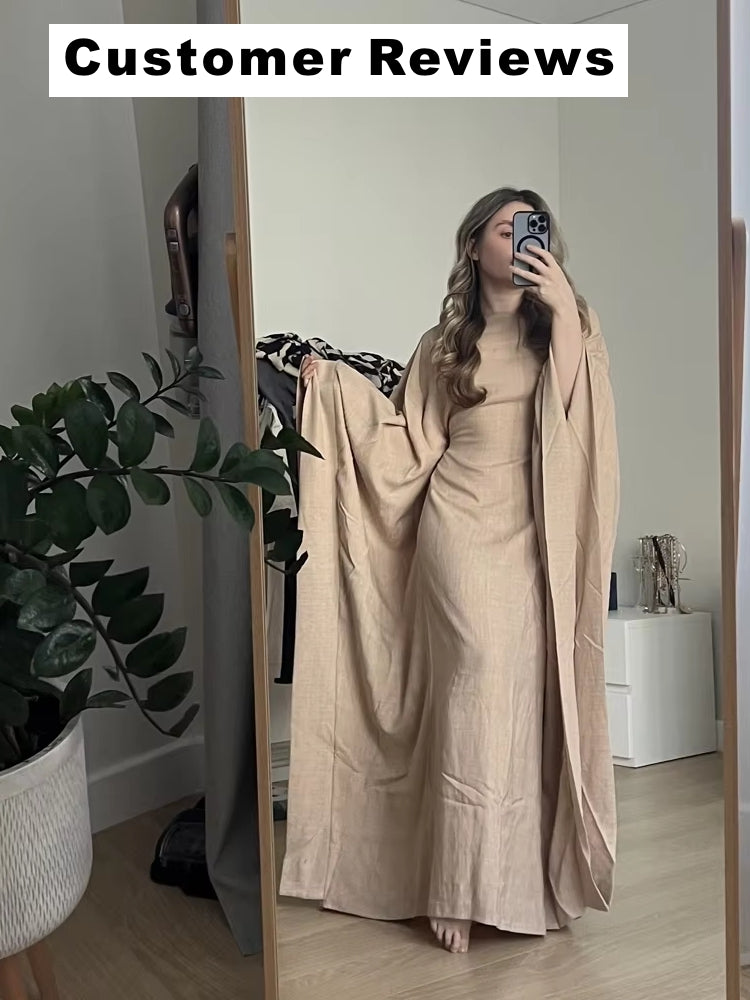 Drune | Ramadan Khimar Abaya muslimfreundliches Kleid