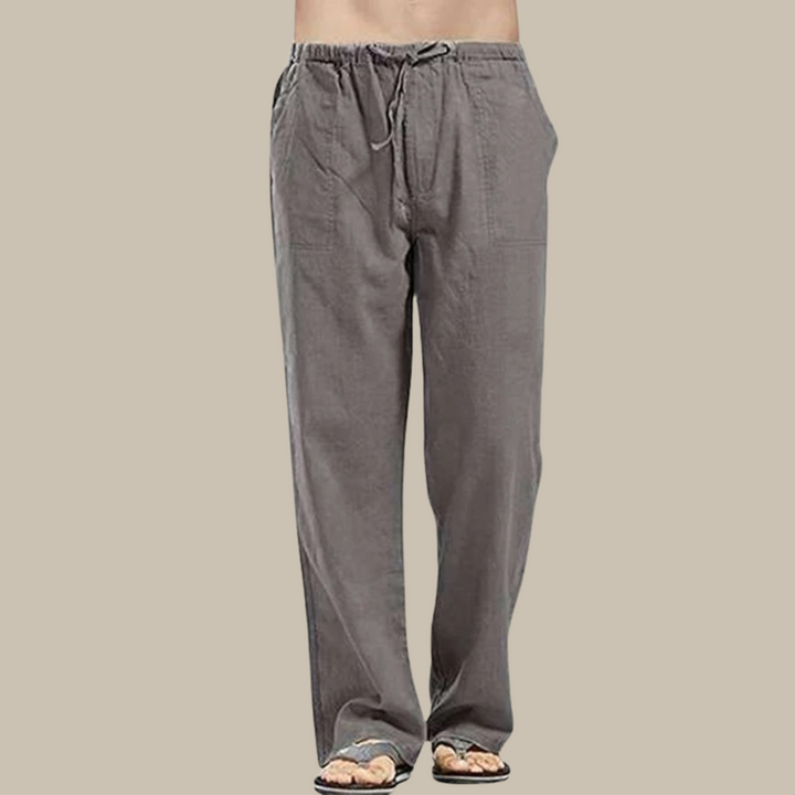 Drune | Bequeme Leinen Strandhose für Herren