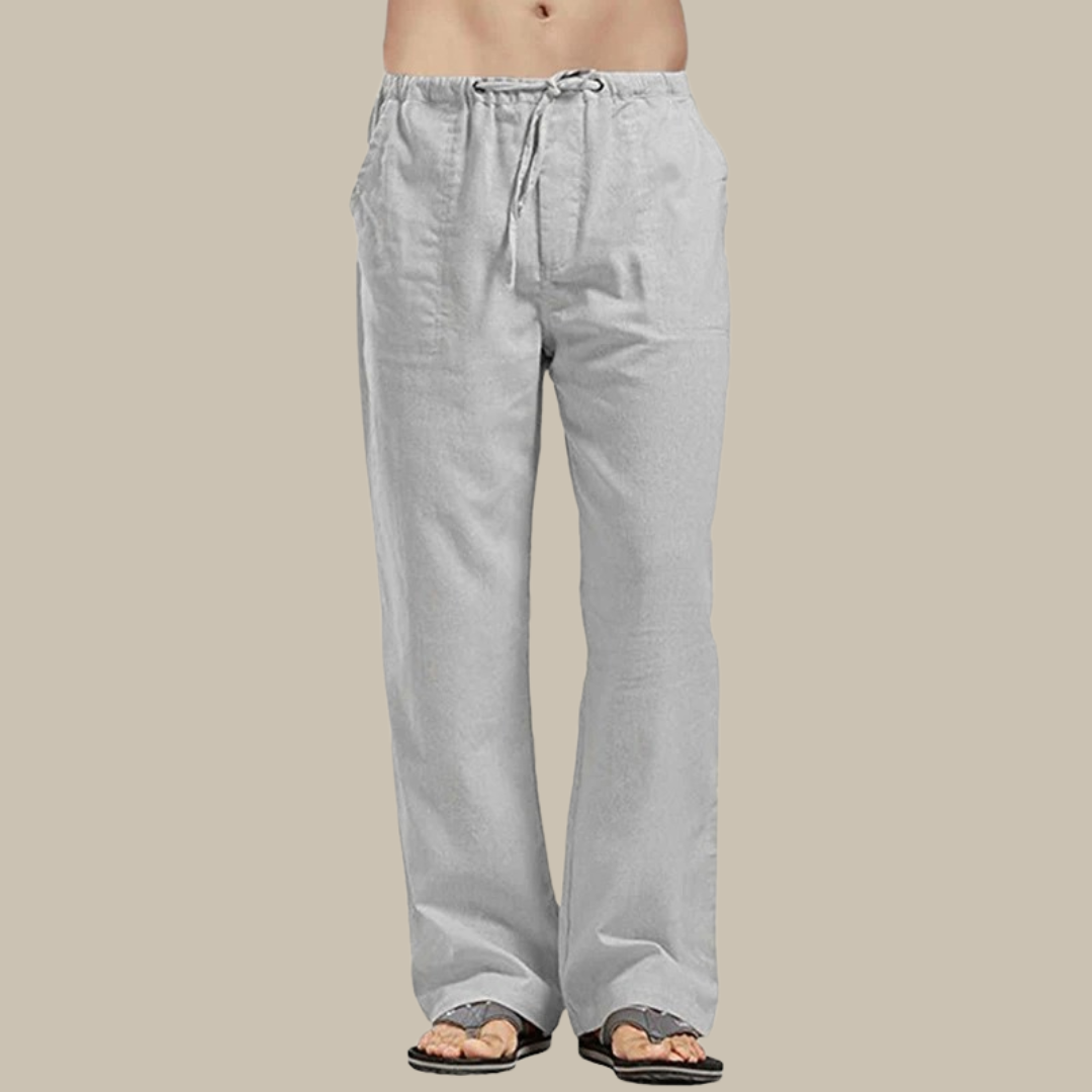Drune | Bequeme Leinen Strandhose für Herren