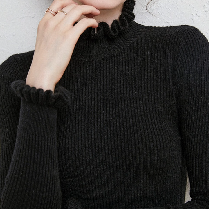 Drune | Bequemer Cashmere Damen Rollkragenpullover