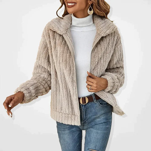 Drune | Bequeme Fleece Frauenjacke