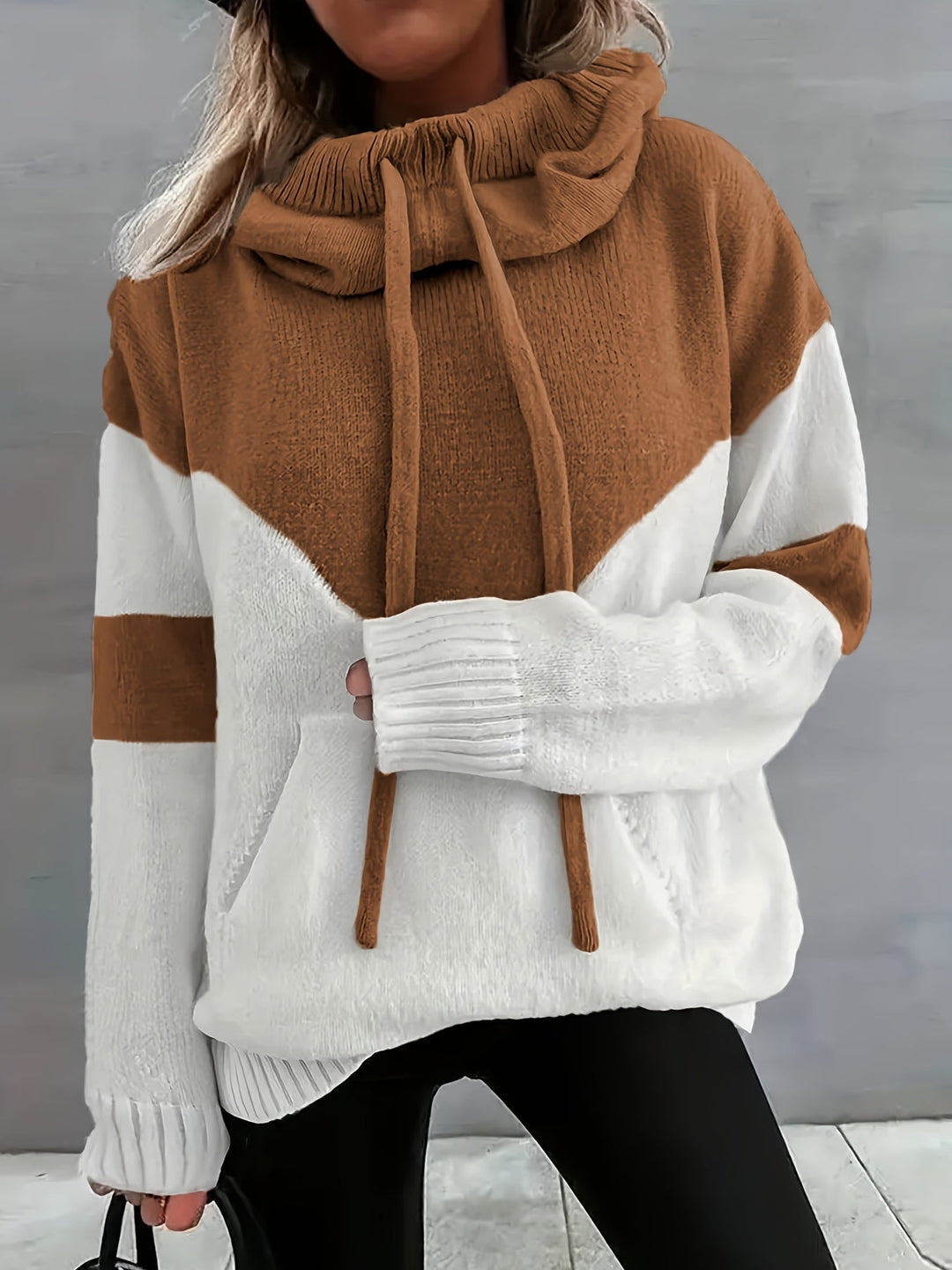 Drune | Bequemer Hoodie mit Kordelzug