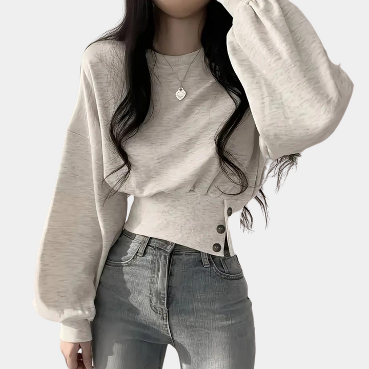 Drune | Bequemer Lockere Sitz Damenpullover