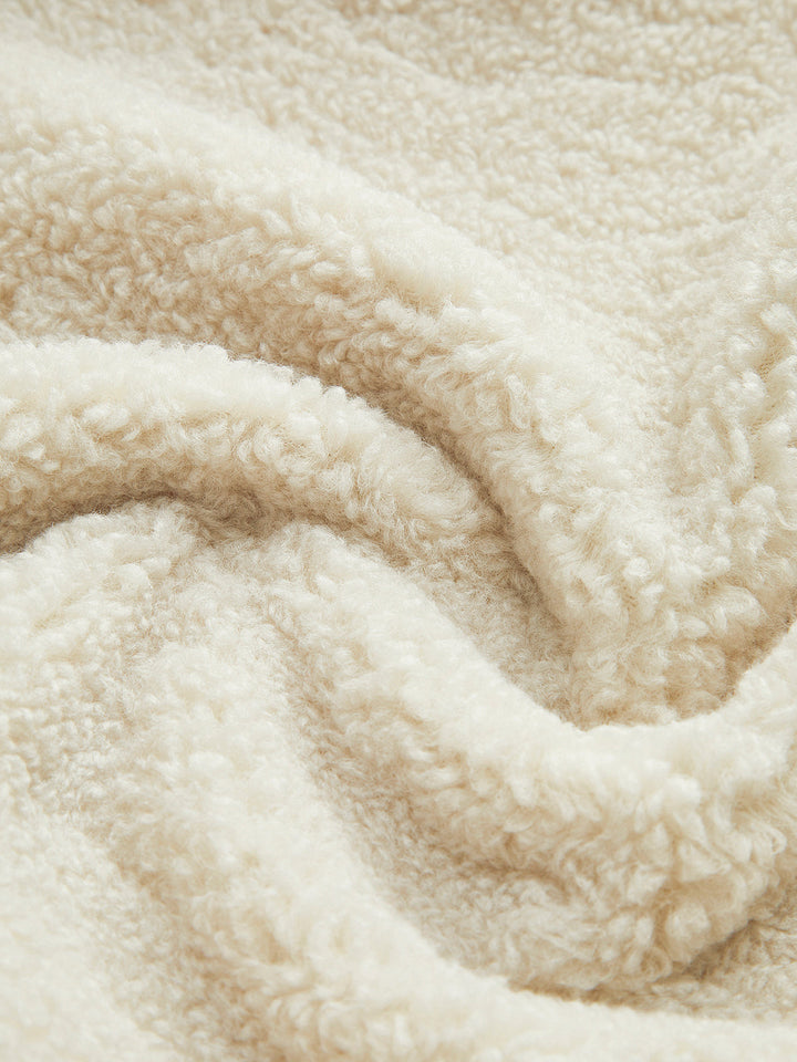 Drune | Bequemer Damen Teddy-Mantel