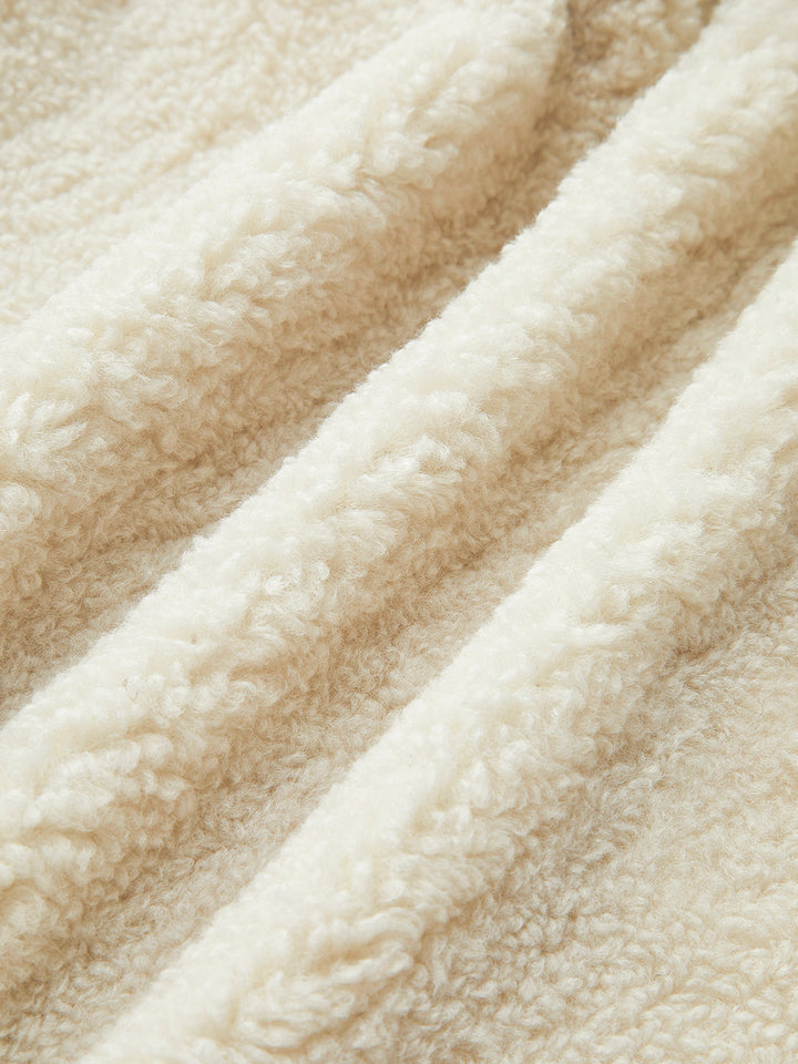 Drune | Bequemer Damen Teddy-Mantel