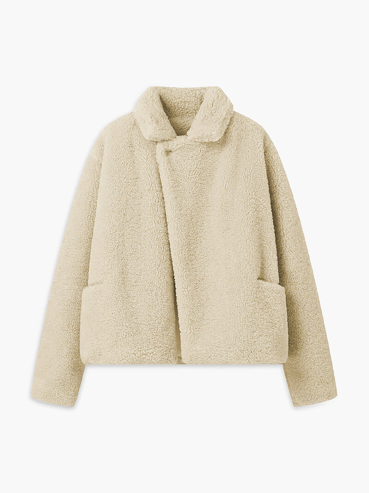 Drune | Bequemer Damen Teddy-Mantel