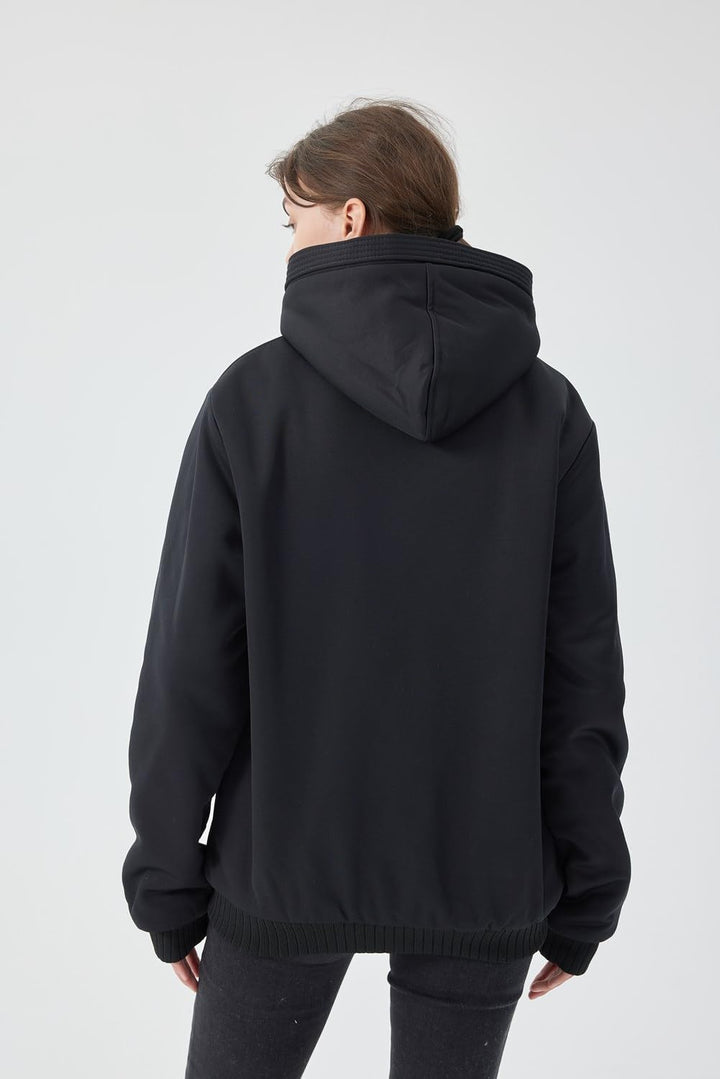 Drune | Bequeme Damen Winter Fleecejacke