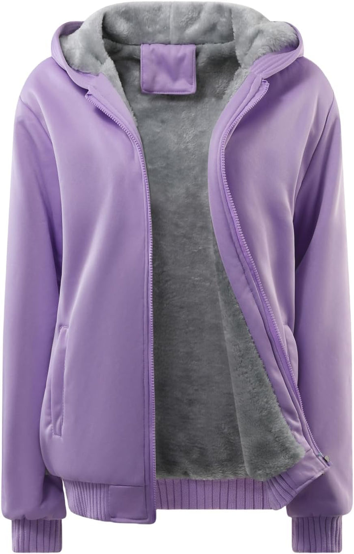 Drune | Bequeme Damen Winter Fleecejacke