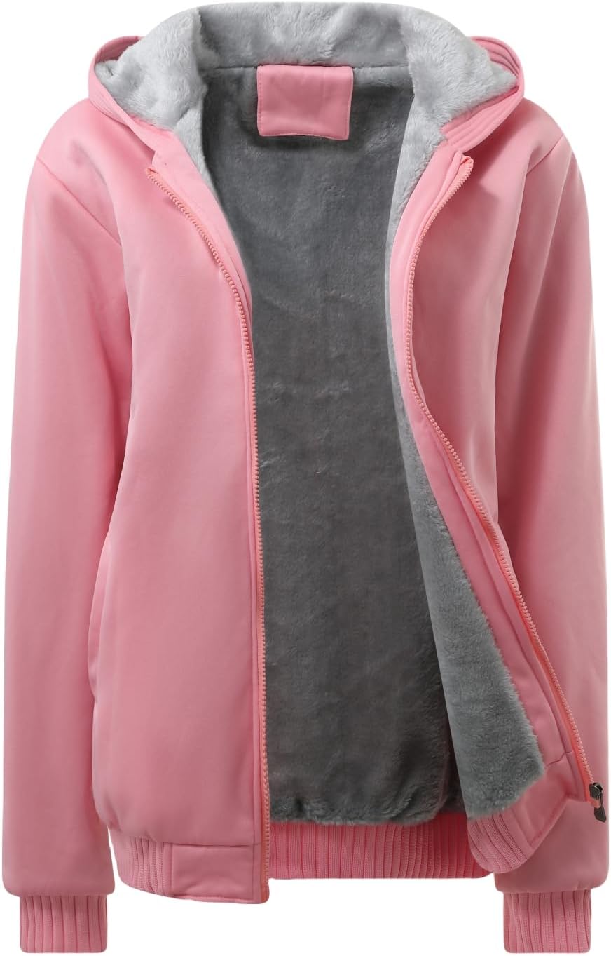 Drune | Bequeme Damen Winter Fleecejacke