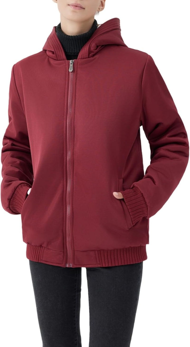 Drune | Bequeme Damen Winter Fleecejacke