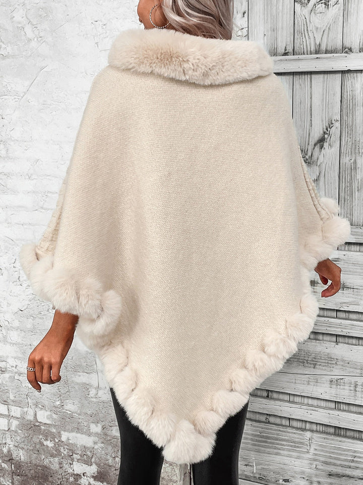 Drune | Bequemer Damen Winter Poncho