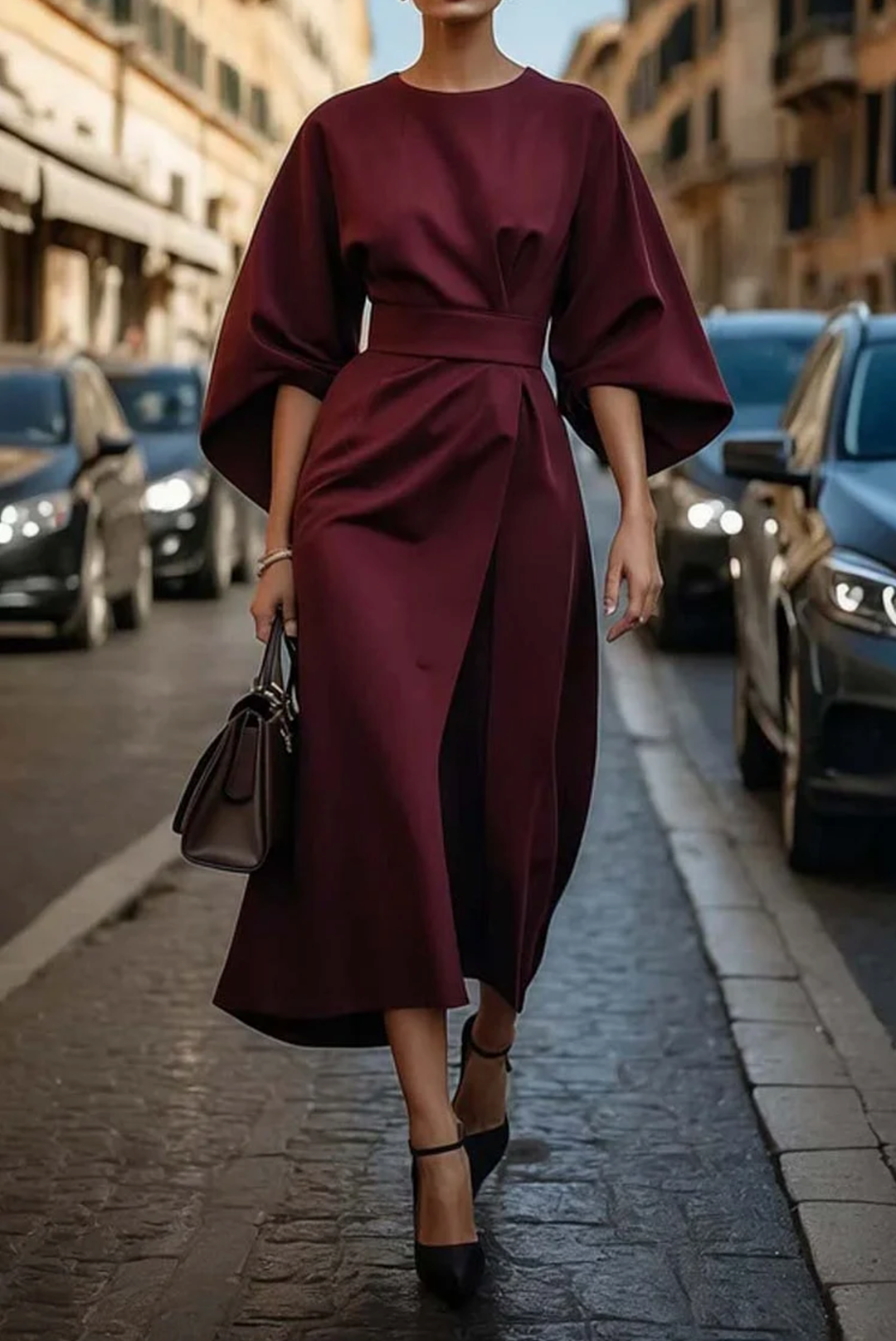 Drune | Elegantes Fließendes Kleid