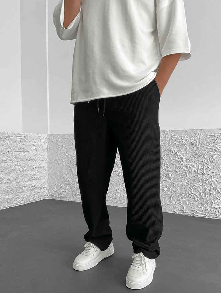 Drune | Ribbed Pants