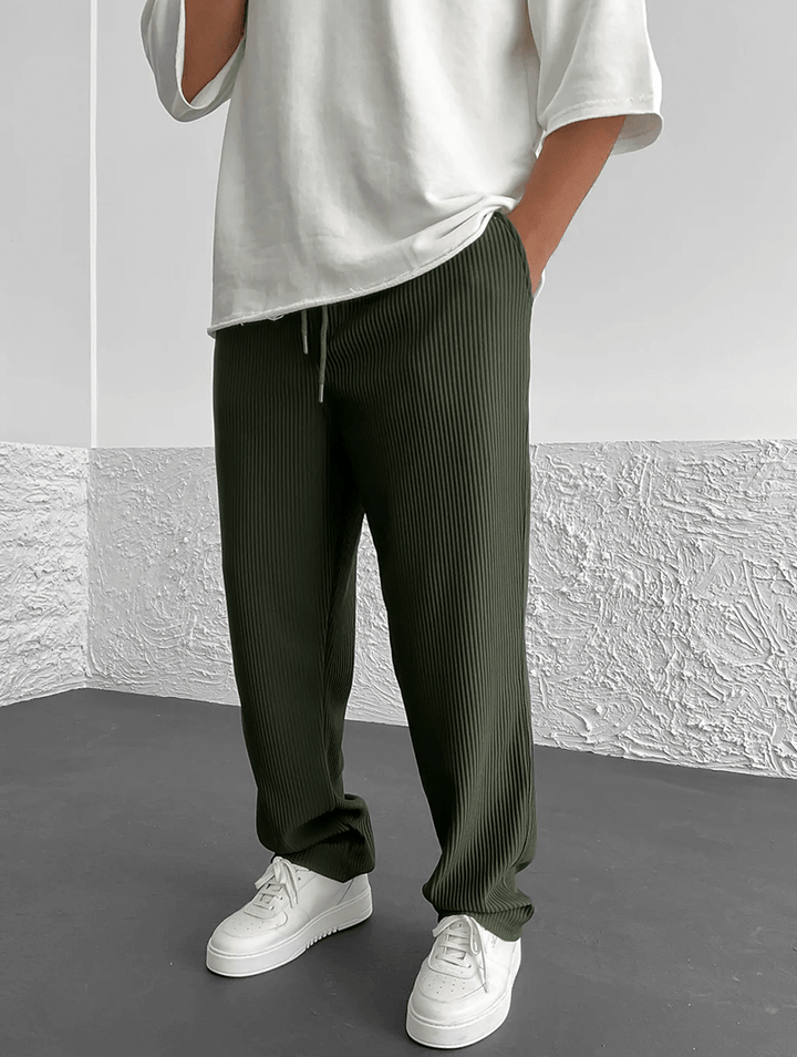 Drune | Ribbed Pants