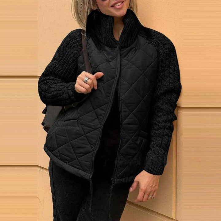 Drune | Strickärmel Patchwork Jacke