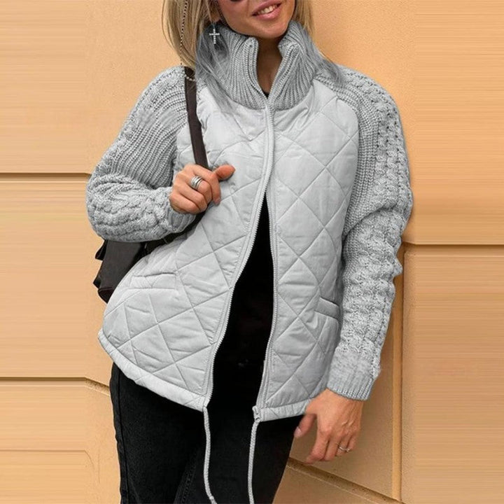 Drune | Strickärmel Patchwork Jacke