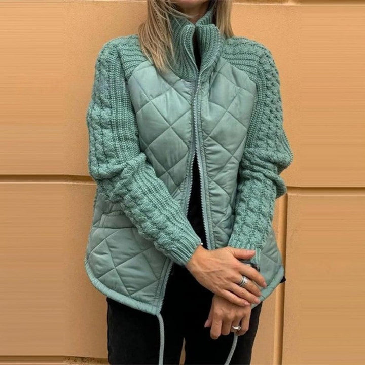 Drune | Strickärmel Patchwork Jacke