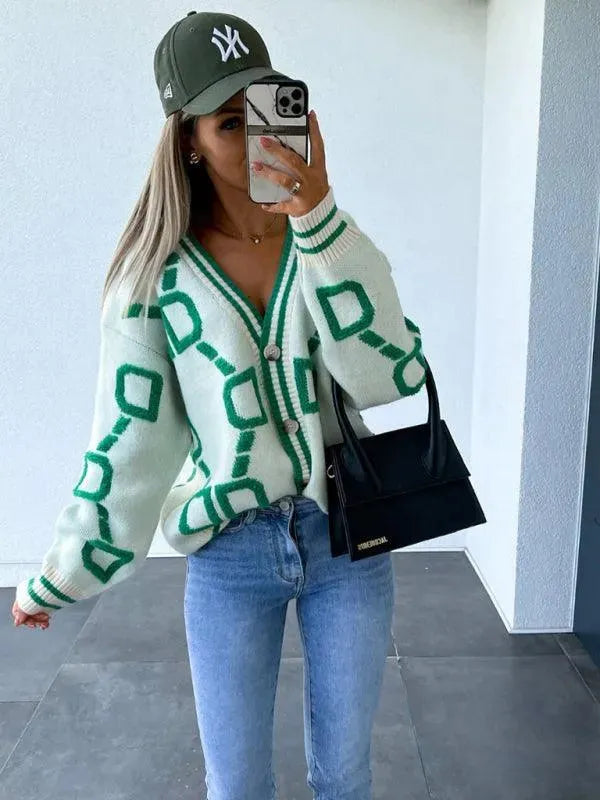 Drune | Drop Shoulder Strickjacke