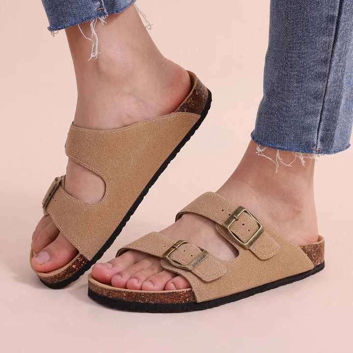 Drune - Orthopädische Sandalen mit Kork-Fußbett