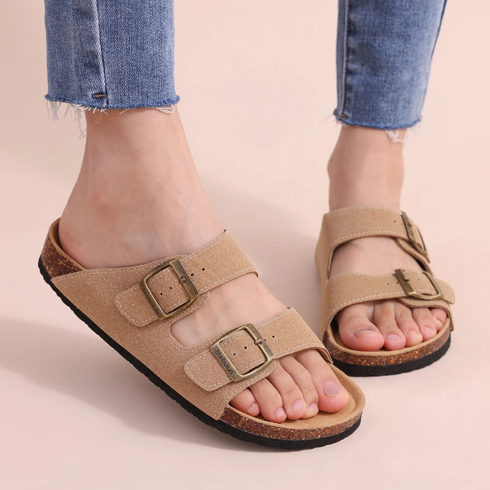 Drune - Orthopädische Sandalen mit Kork-Fußbett
