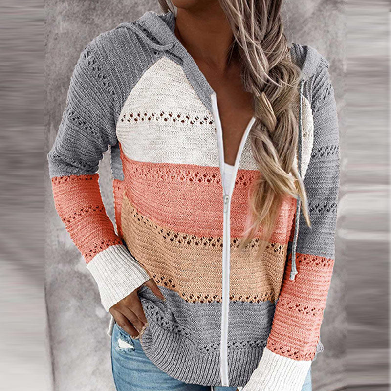 Drune | Gemütlicher Kapuzen-Strickcardigan - Perfekt für kühle Tage