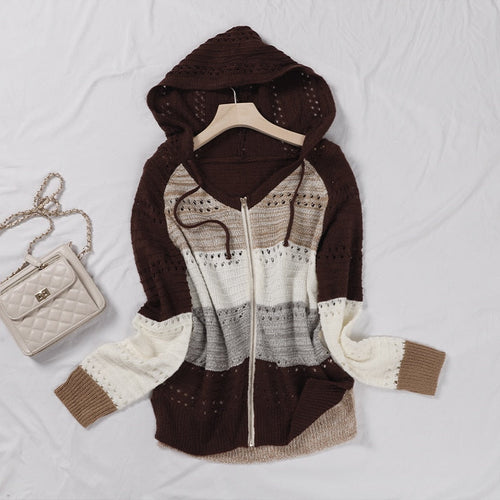 Drune | Gemütlicher Kapuzen-Strickcardigan - Perfekt für kühle Tage