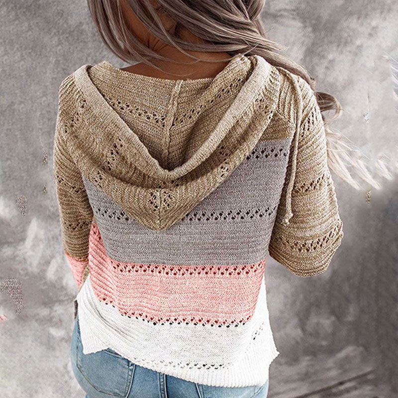Drune | Gemütlicher Kapuzen-Strickcardigan - Perfekt für kühle Tage