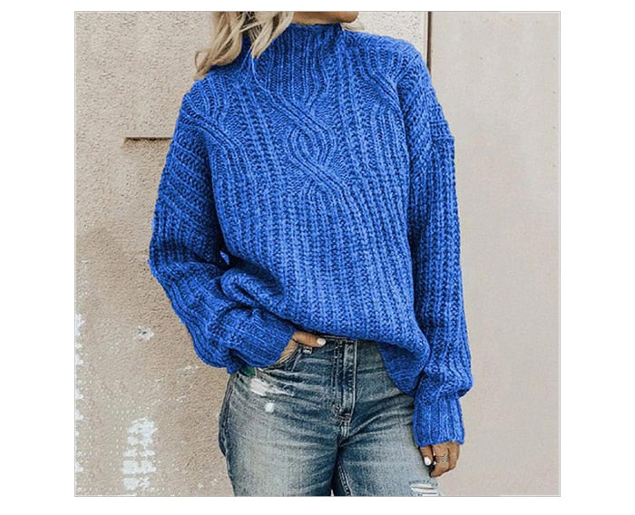 Drune | Gemütlicher Strickpullover mit Rollkragen