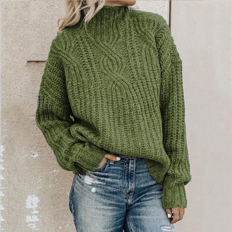 Drune | Gemütlicher Strickpullover mit Rollkragen