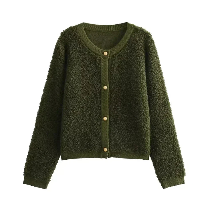 Drune | CozyTeddy - Ultraweiches Cardigan-Weste