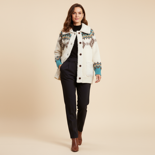 Drune | Winter Weste - Weicher Fleece-Kragen - Bequem und Stilvoll