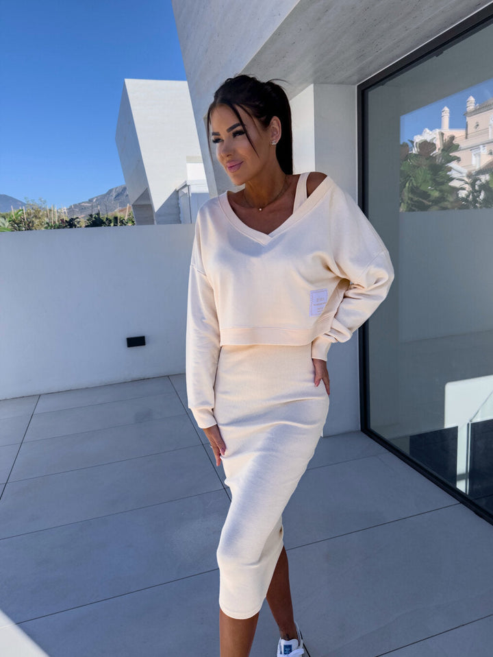 Drune | Sweatshirt-Kleid-Set