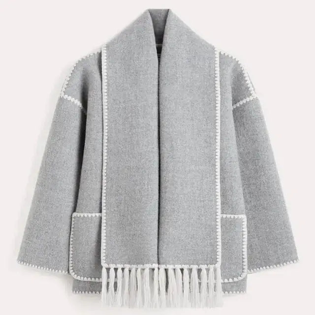 Drune | Jacke mit Schalkragen